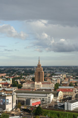 Cloudy Sky, Riga