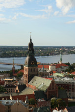 Riga From Above - A Breathtaking View Of The City.