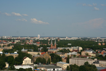 Riga Seen From Above.