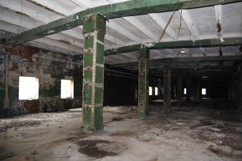 An Iļģuciems Building Room, Abandoned For A Long Time.