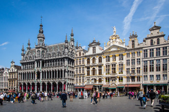 Central Square Of Brussels